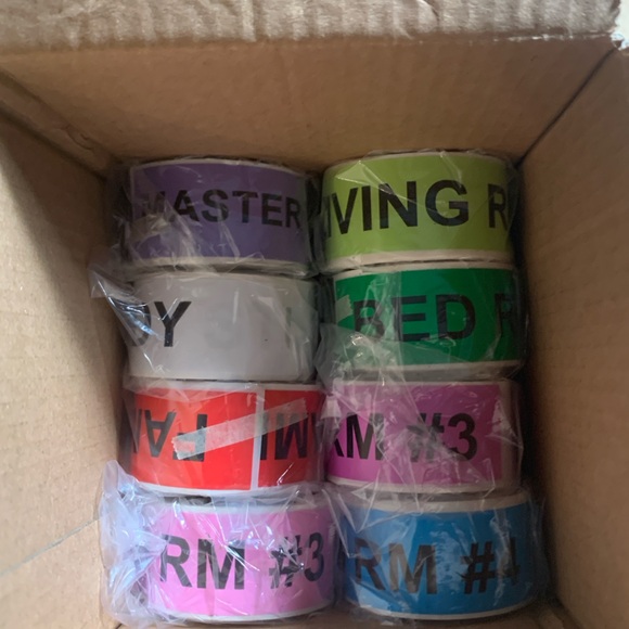 Moving Labels Stickers - Picture 5 of 5